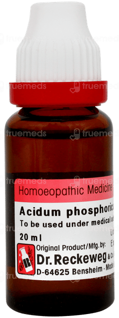 Dr Reckeweg Acidum Phosphoricum Q Mother Tincture 20ml