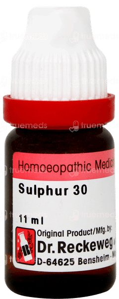 Dr Reckeweg Sulphur 30 Dilution 11ml