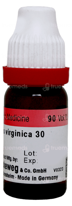 Dr Reckeweg Hamamelis Virginica 30 Dilution 11ml