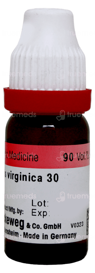 Dr Reckeweg Hamamelis Virginica 30 Dilution 11ml