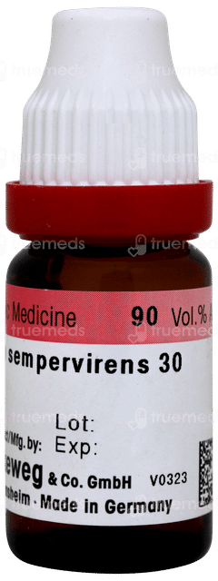 Dr Reckeweg Gelsemium Sempervirens 30 Dilution 11ml