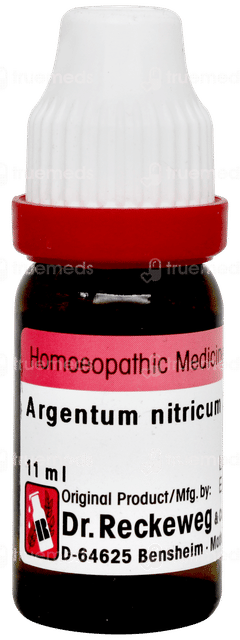 Dr Reckeweg Argentum Nitricum 30 Dilution 11ml Dr Reckeweg Argentum Nitricum 30 Dilution 11ml
