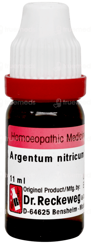 Dr Reckeweg Argentum Nitricum 30 Dilution 11ml