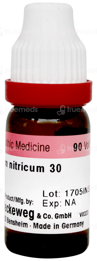 Dr Reckeweg Argentum Nitricum 30 Dilution 11ml