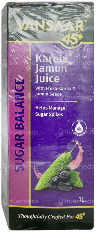 Vansaar Karela & Jamun Sugar Balance Juice 1l