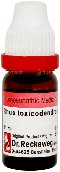Dr Reckeweg Rhus Toxicodendron 30 Dilution 11ml