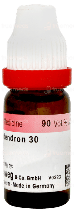 Dr Reckeweg Rhus Toxicodendron 30 Dilution 11ml