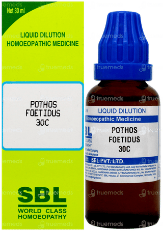 Sbl Pothos Foetidus 30c Dilution 30ml