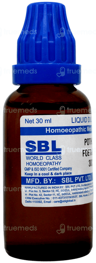 Sbl Pothos Foetidus 30c Dilution 30ml