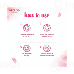 Meglow Rose Water 100 ML
