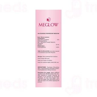 Meglow Gylcerin With Rose Water 100 ML