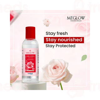 Meglow Gylcerin With Rose Water 100 ML