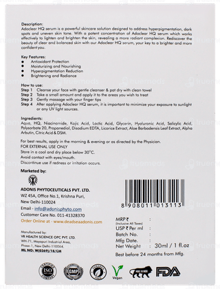 Adoclear Hq Serum 30ml