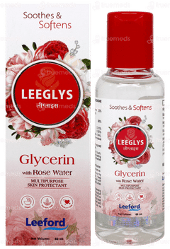 Leeglys Glycerin With Rose Water 60Ml