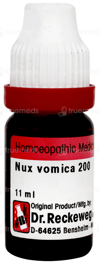 Dr Reckeweg Nux Vomica 200 Dilution 11ml