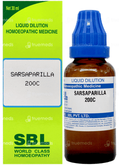 Sbl Sarsaparilla 200c Dilution 30ml