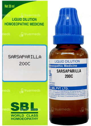 Sbl Sarsaparilla 200c Dilution 30ml