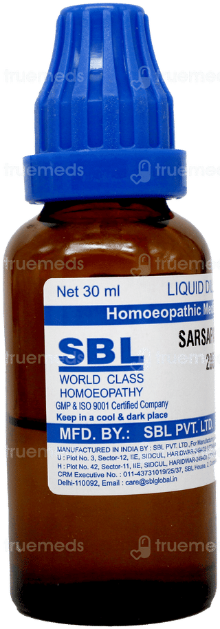 Sbl Sarsaparilla 200c Dilution 30ml