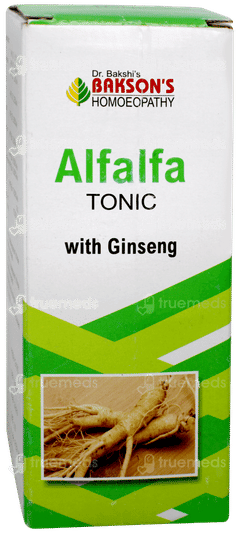 Baksons Alfalfa With Ginseng Tonic 450ml