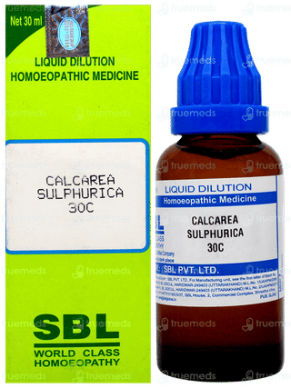Sbl Calcarea Sulphurica 30c Dilution 30ml