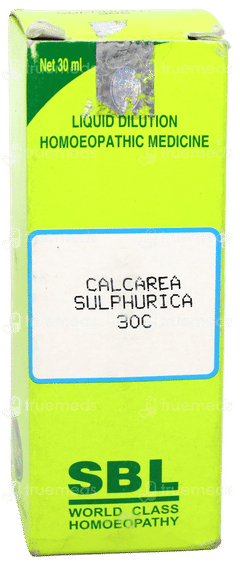 Sbl Calcarea Sulphurica 30c Dilution 30ml