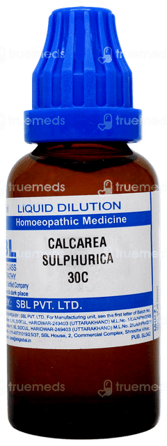 Sbl Calcarea Sulphurica 30c Dilution 30ml
