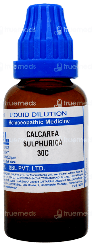 Sbl Calcarea Sulphurica 30c Dilution 30ml