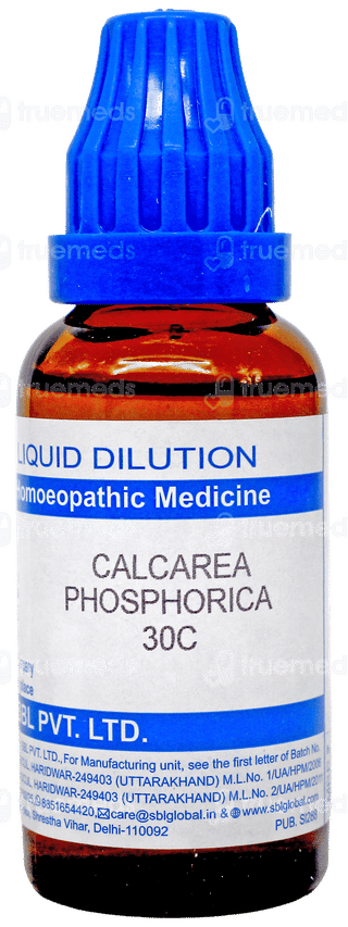 Sbl Calcarea Phosphorica 30C Dilution 30Ml