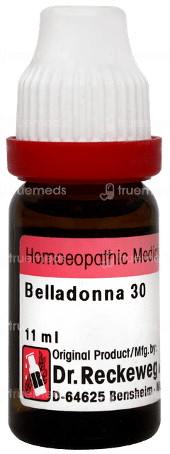 Dr Reckeweg Belladonna 30 Dilution 11ml