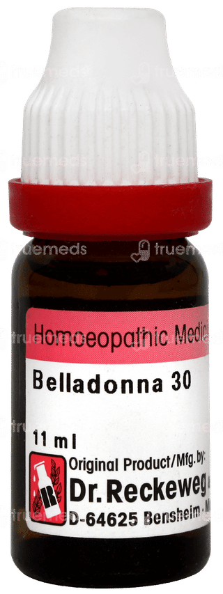 Dr Reckeweg Belladonna 30 Dilution 11ml