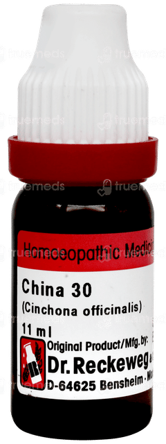 Dr Reckeweg China 30 Dilution 11ml