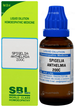 Sbl Spigelia Anthelmia 200c Dilution 30ml