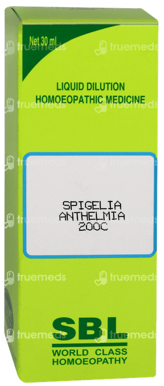 Sbl Spigelia Anthelmia 200c Dilution 30ml