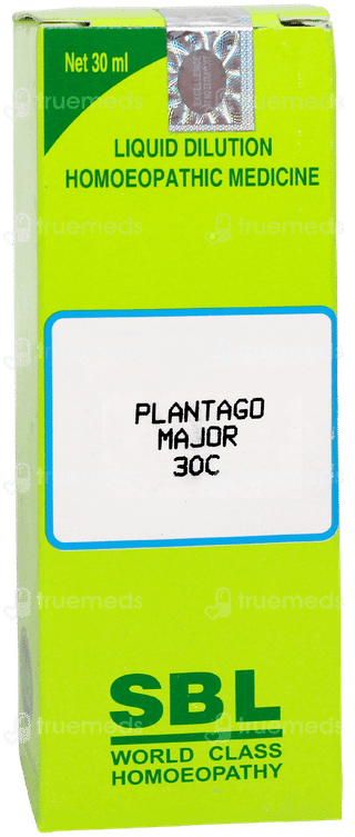 Sbl Plantago Major 30c Dilution 30ml