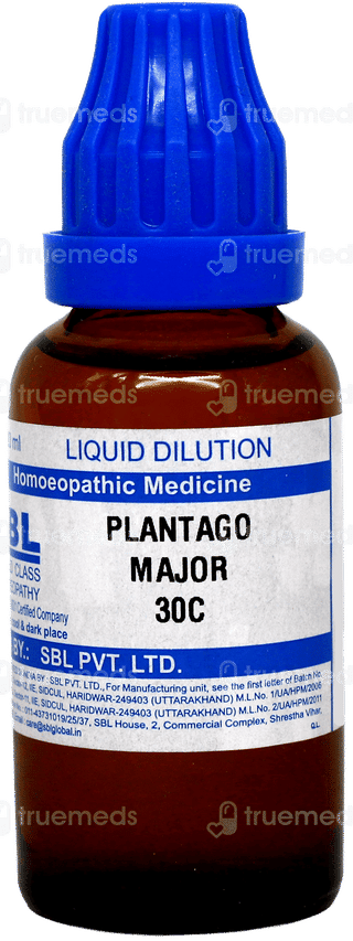 Sbl Plantago Major 30c Dilution 30ml