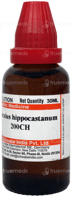 Dr Willmar Schwabe Aesculus Hippocastanum 200ch Dilution 30ml
