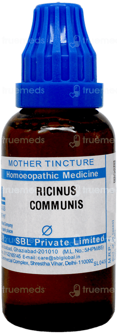 Sbl Ricinus Communis Q Mother Tincture 30ml