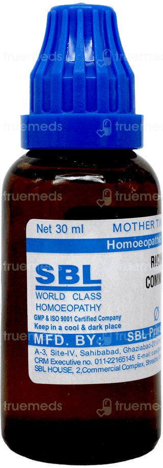 Sbl Ricinus Communis Q Mother Tincture 30ml