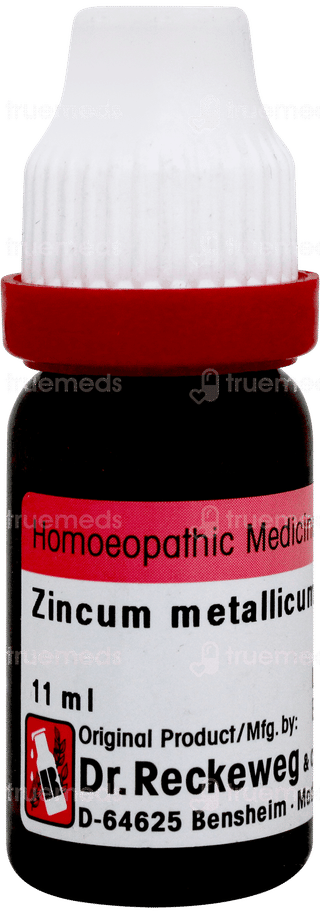 Dr Reckeweg Zincum Metallicum 30 Dilution 11ml