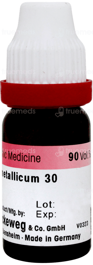 Dr Reckeweg Zincum Metallicum 30 Dilution 11ml