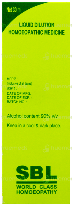 Sbl Myristica Sebifera 30C Liquid Dilution 30Ml