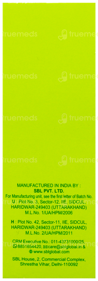 Sbl Myristica Sebifera 30C Liquid Dilution 30Ml