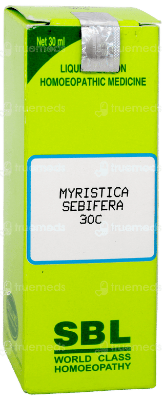 Sbl Myristica Sebifera 30C Liquid Dilution 30Ml