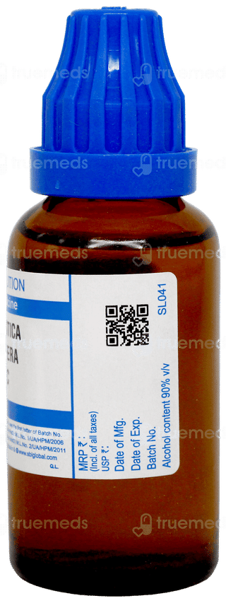 Sbl Myristica Sebifera 30C Liquid Dilution 30Ml