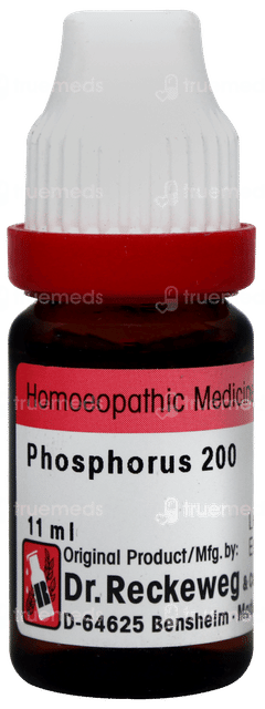 Dr Reckeweg Phosphorus 200 Dilution 11ml