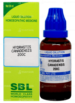 Sbl Hydrastis Canadensis 200c Liquid 30ml