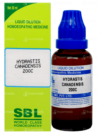Sbl Hydrastis Canadensis 200c Liquid 30ml