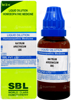 Sbl Natrum Arsenicum 30c Dilution 30ml