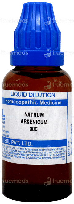 Sbl Natrum Arsenicum 30c Dilution 30ml