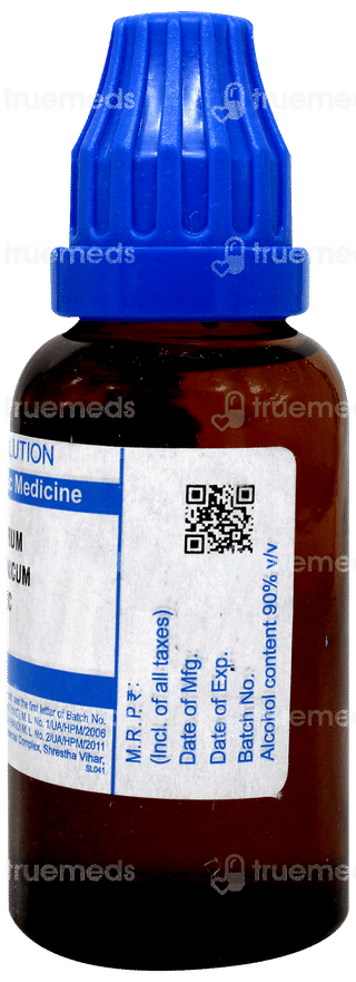 Sbl Natrum Arsenicum 30c Dilution 30ml